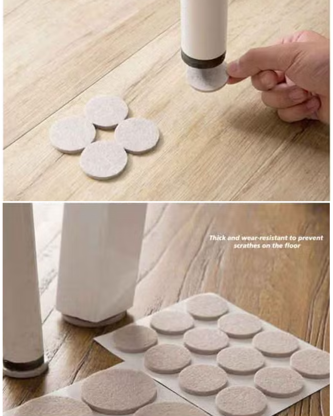 FLEXI-FELT | INDUSTRIAL STRENGTH ADHESIVE FELT DISCS (25mm)