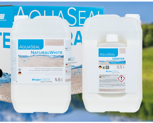 BERGER-SEIDLE | AQUA-SEAL NATURAL WHITE WITH HARDENER (5.5L)