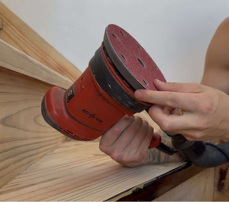 SANDPAPER | BUFFER DISCS | 150mm 9 HOLE