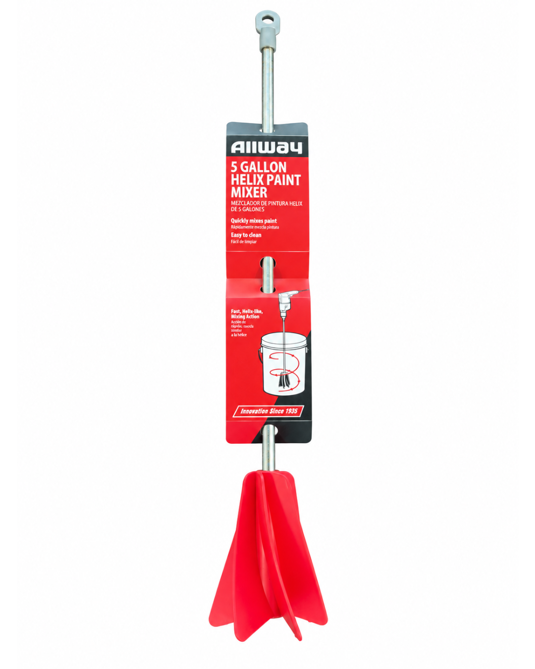 ALLWAY | HELIX MIXER | (HM1/HM5) (1-GALLON/5-GALLON)