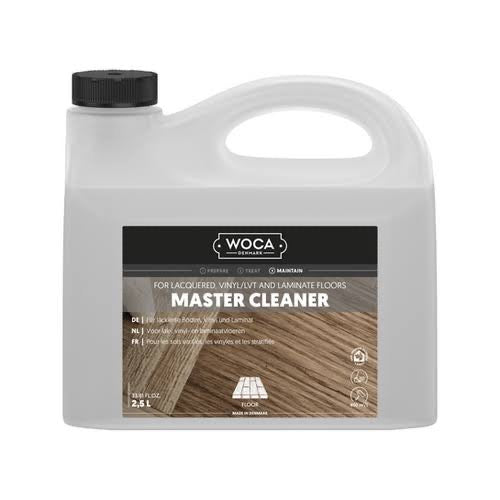 WOCA | MASTER CLEANER | LACQUERED, VINYL, LVT & LAMINATE FLOORS