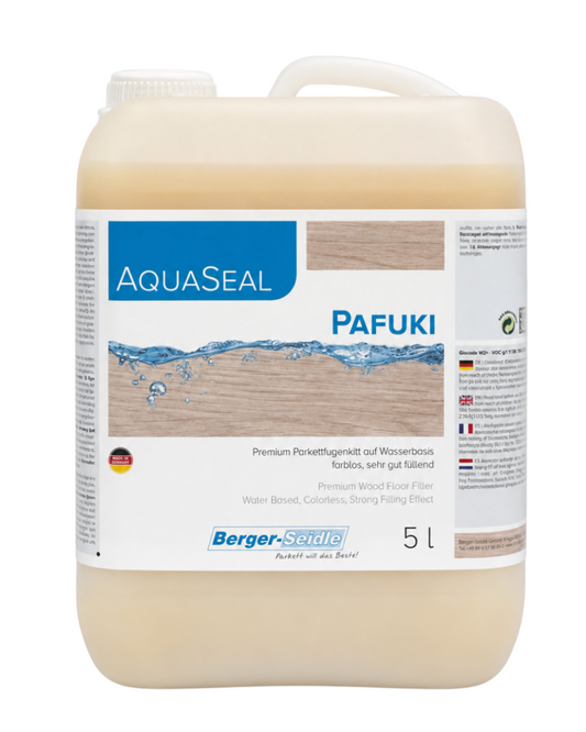 BERGER-SEIDLE | AQUA-SEAL PAFUKI WOOD FILLER (1L / 5L)