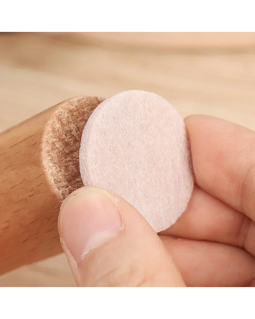 FLEXI-FELT | INDUSTRIAL STRENGTH ADHESIVE FELT DISCS (38mm)