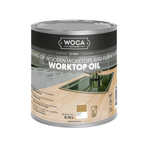 WOCA | WORKTOP OIL | NATURAL (750ml)