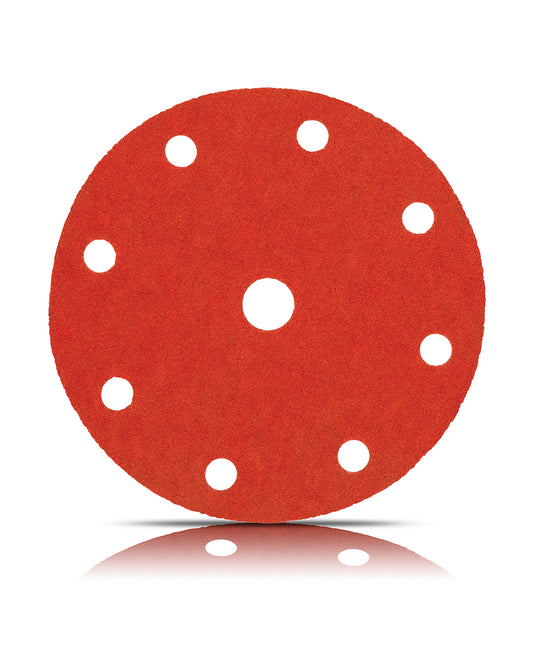 SANDPAPER | BUFFER DISCS | 150mm 9 HOLE