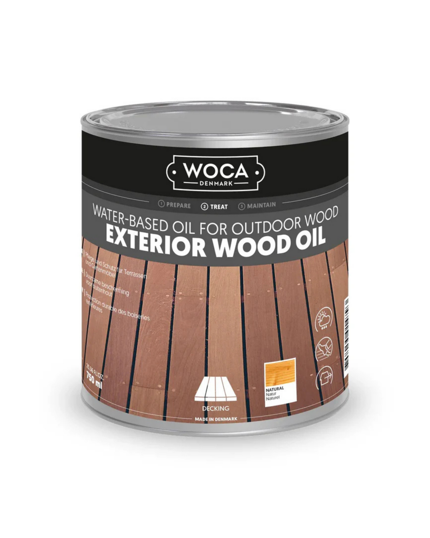 WOCA | EXTERIOR WOOD OIL (750ML)