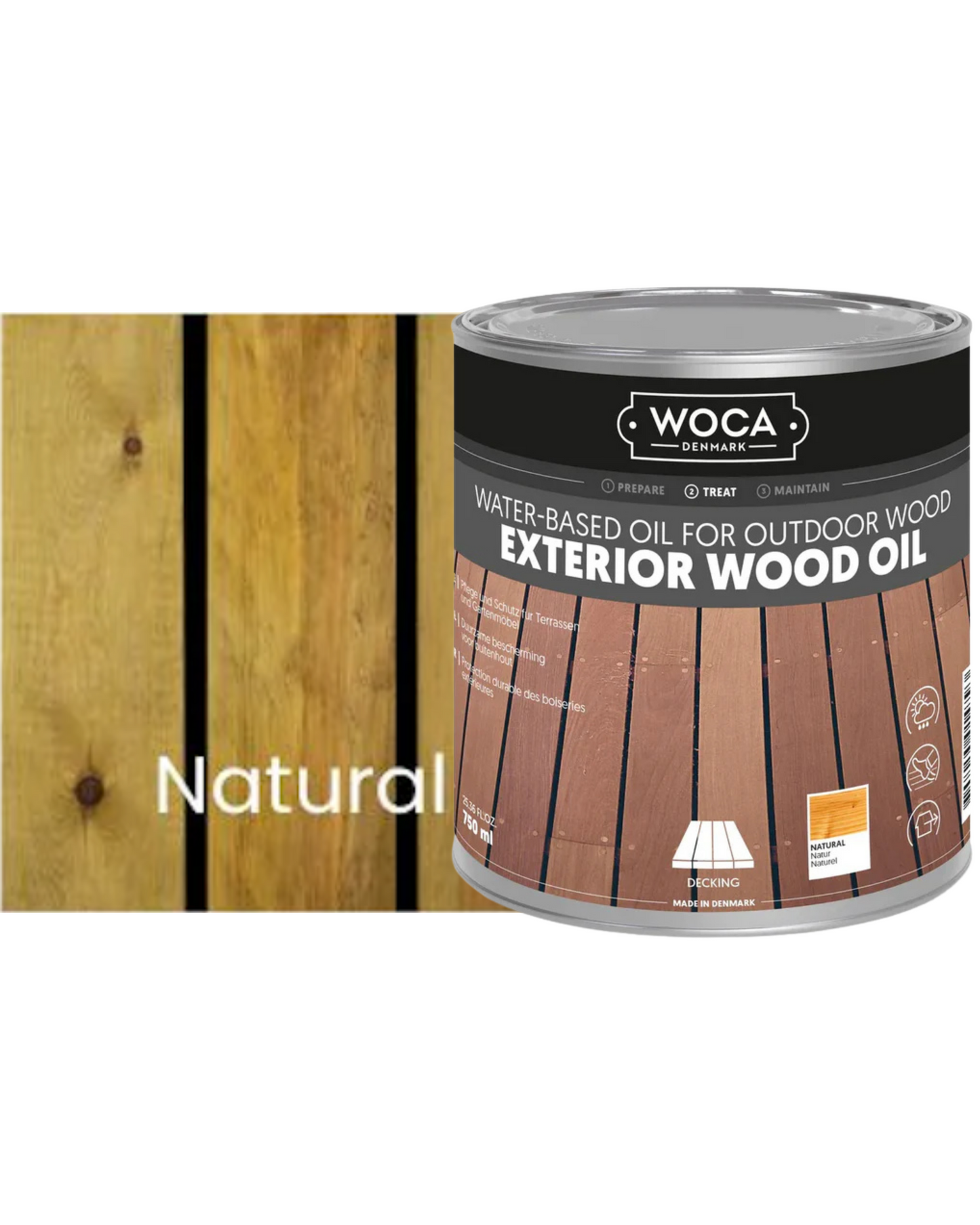 WOCA | EXTERIOR WOOD OIL (750ML)