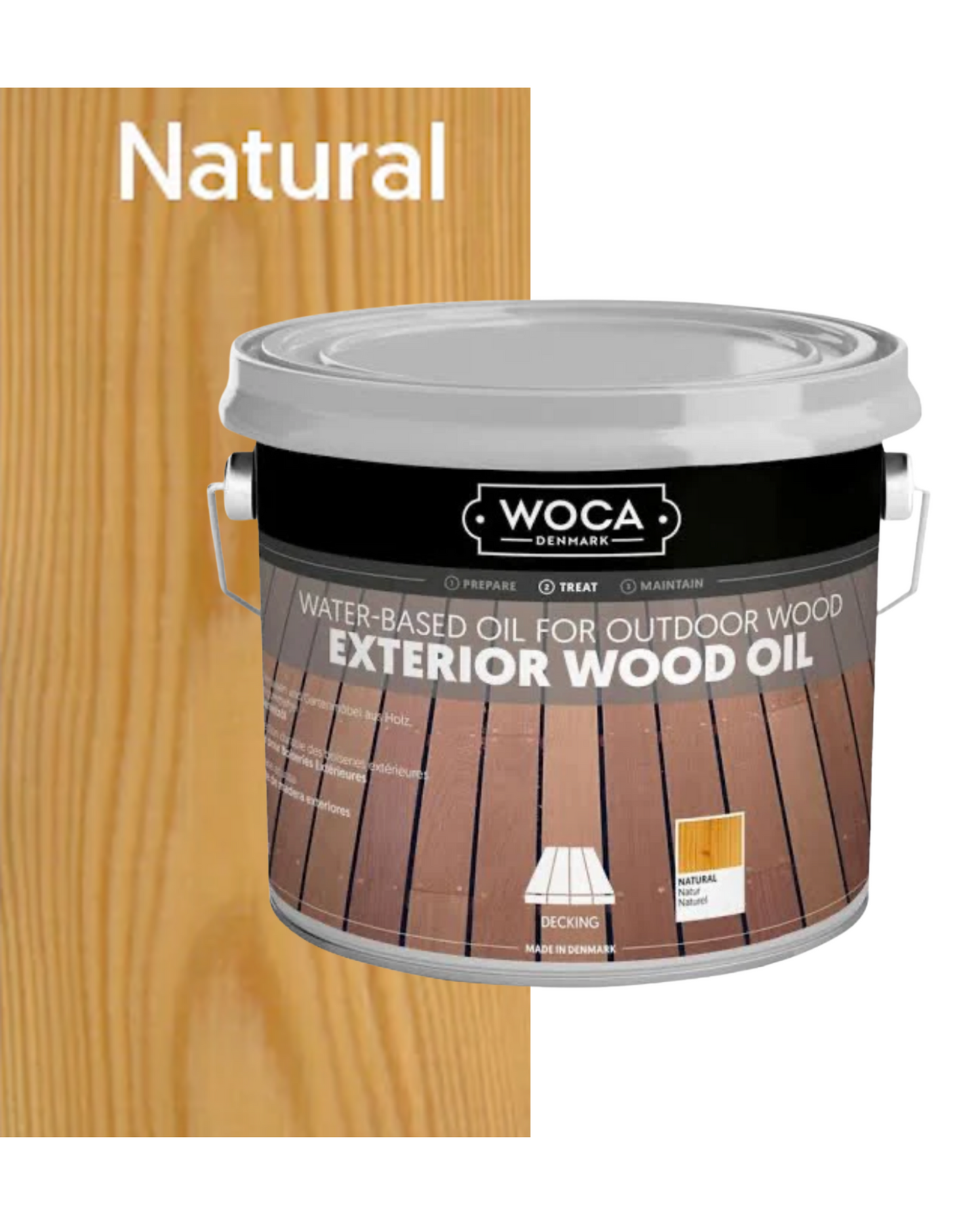 WOCA | EXTERIOR WOOD OIL (2.5L)
