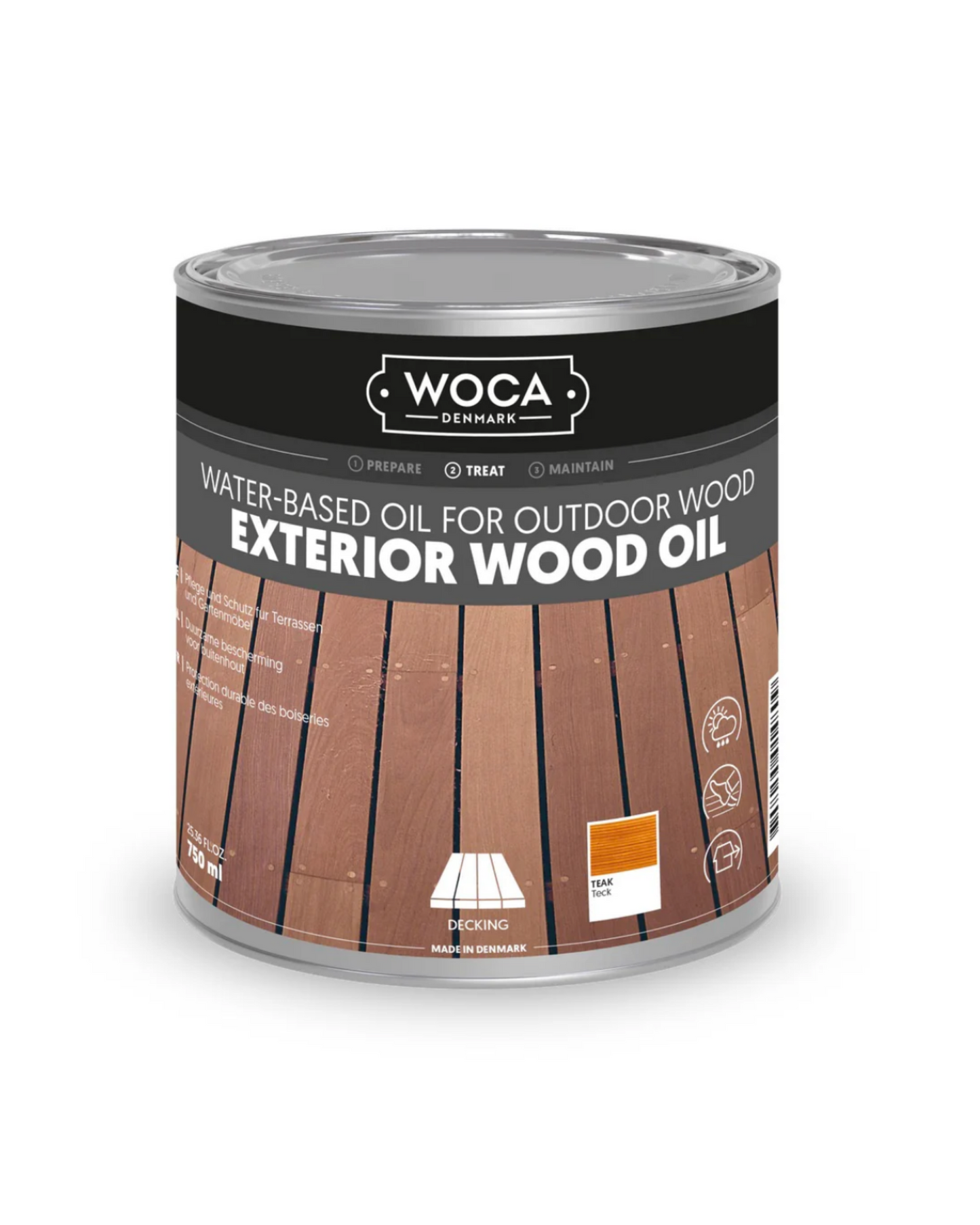WOCA | EXTERIOR WOOD OIL (750ML)