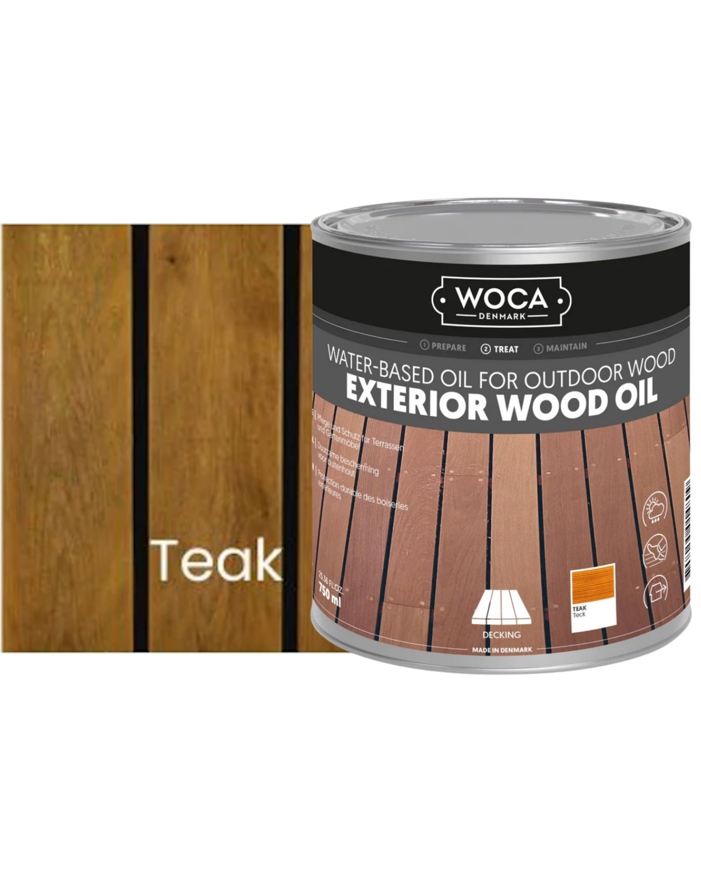 WOCA | EXTERIOR WOOD OIL (750ML)