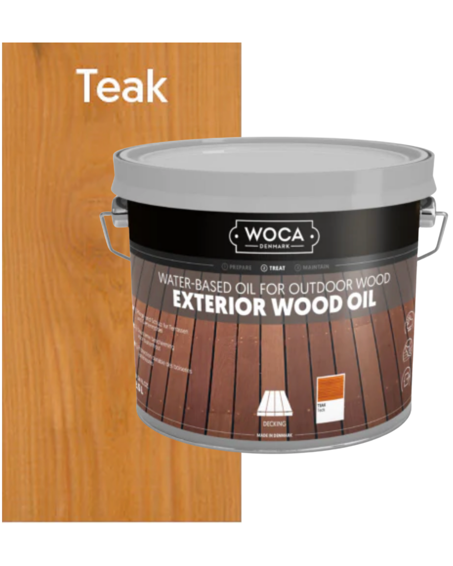 WOCA | EXTERIOR WOOD OIL (2.5L)